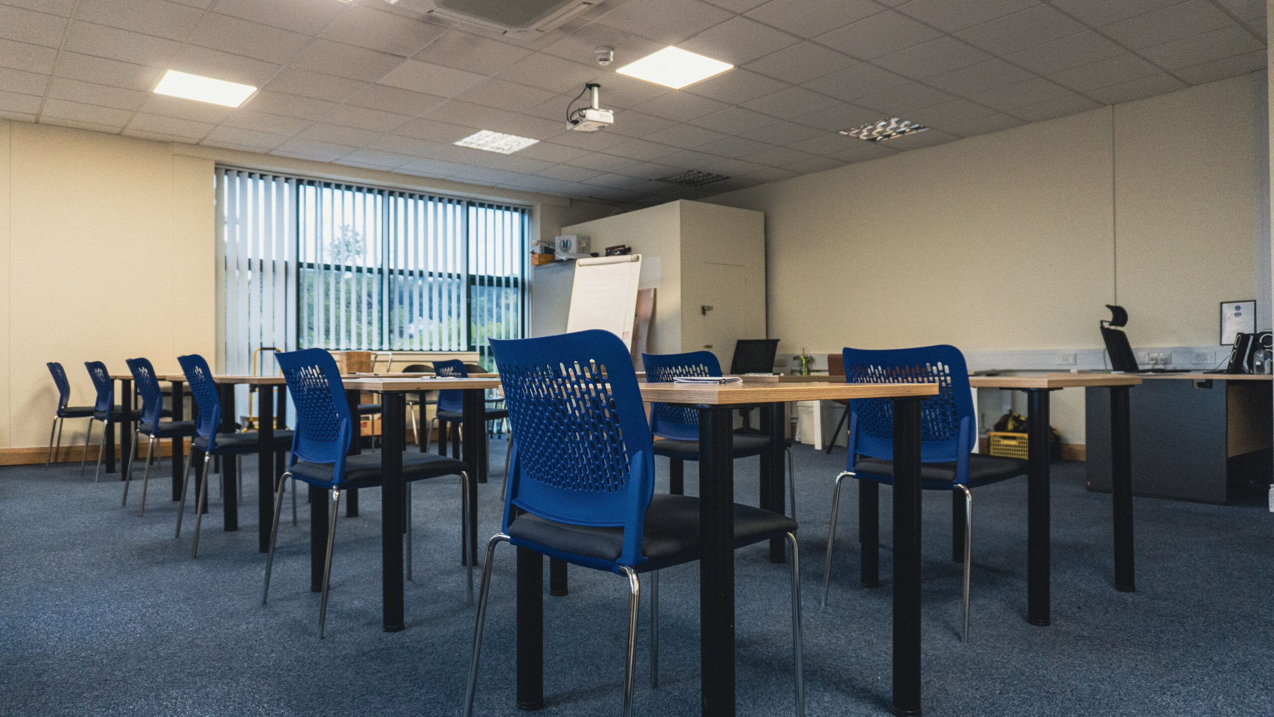 Training room in Occupli where the courses are taught