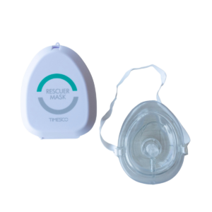 This a pocket mask that is used to administer CPR