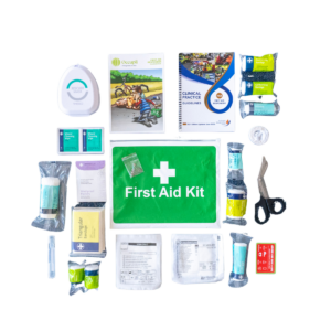 All apparatus you will use in your first aid