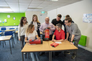 This is a picture of fire warden training happening at our Occupli Fire Rescue and Training Centre in Ringaskiddy Cork